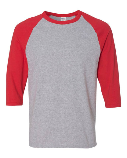 Unisex 3/4 Sleeve Raglan T-Shirt – Heavy Cotton Classic Fit