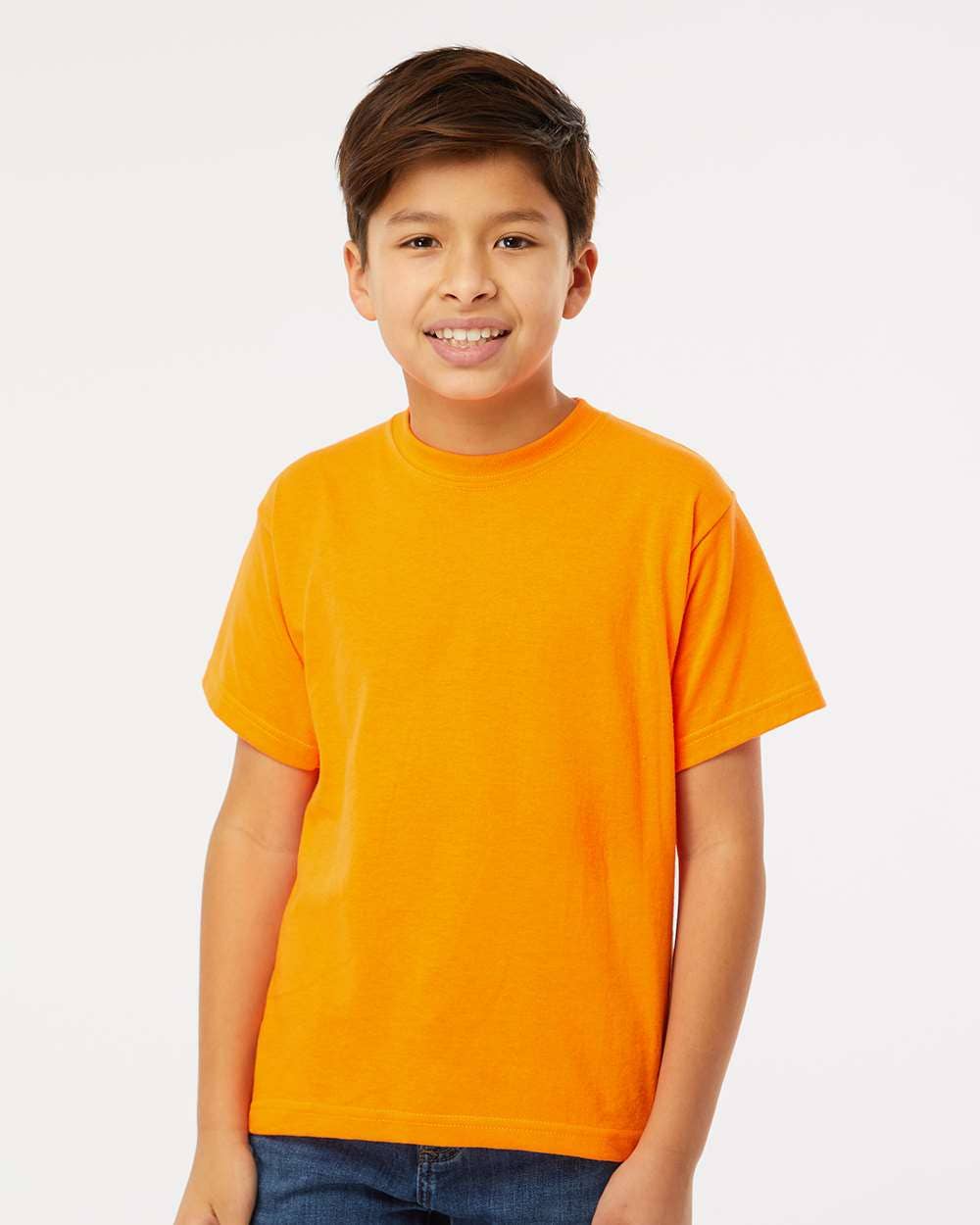 Kids Gold Soft Touch Tee – Lightweight & Durable Fit