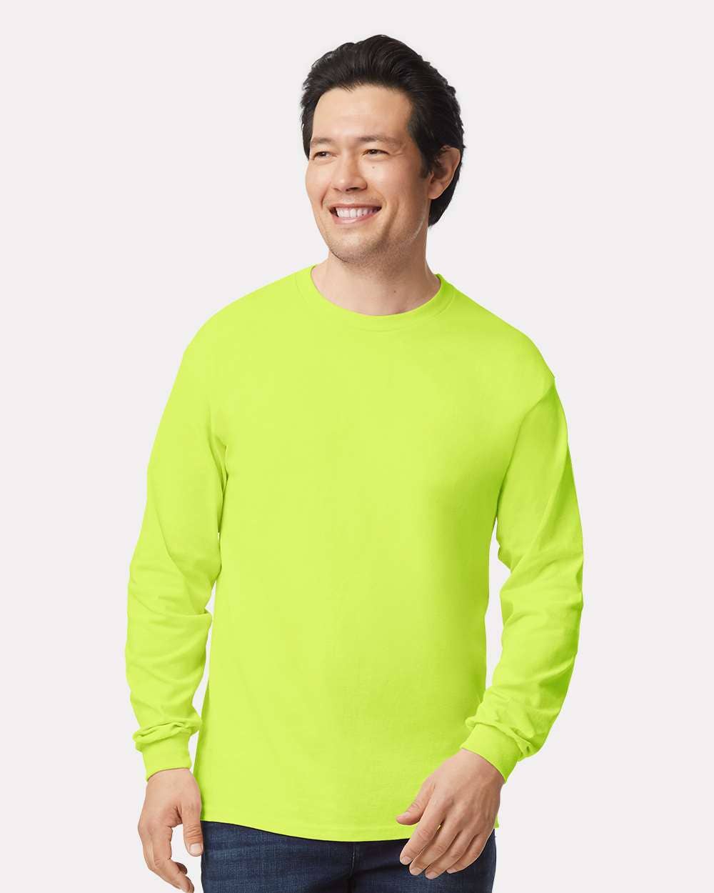 Ultra Cotton Long Sleeve Shirt Classic Fit Heavyweight