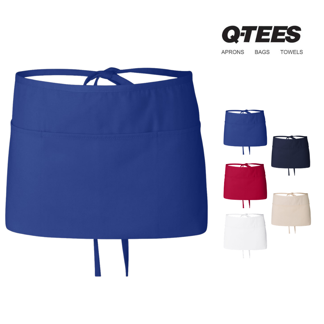 Restaurant Waist Apron with Pockets for Servers & Chefs