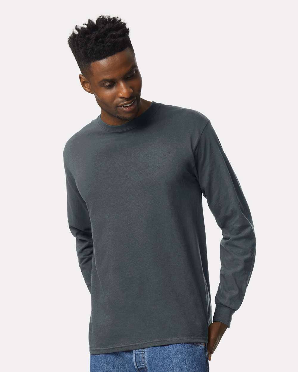 Ultra Cotton Long Sleeve Shirt Classic Fit Heavyweight
