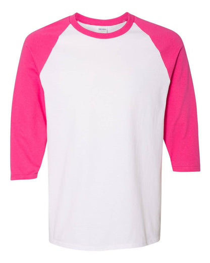 Unisex 3/4 Sleeve Raglan T-Shirt – Heavy Cotton Classic Fit