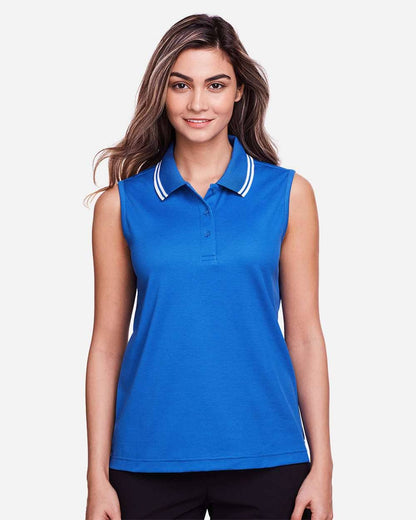 Women’s Sleeveless Performance Polo Breathable, Modern Fit