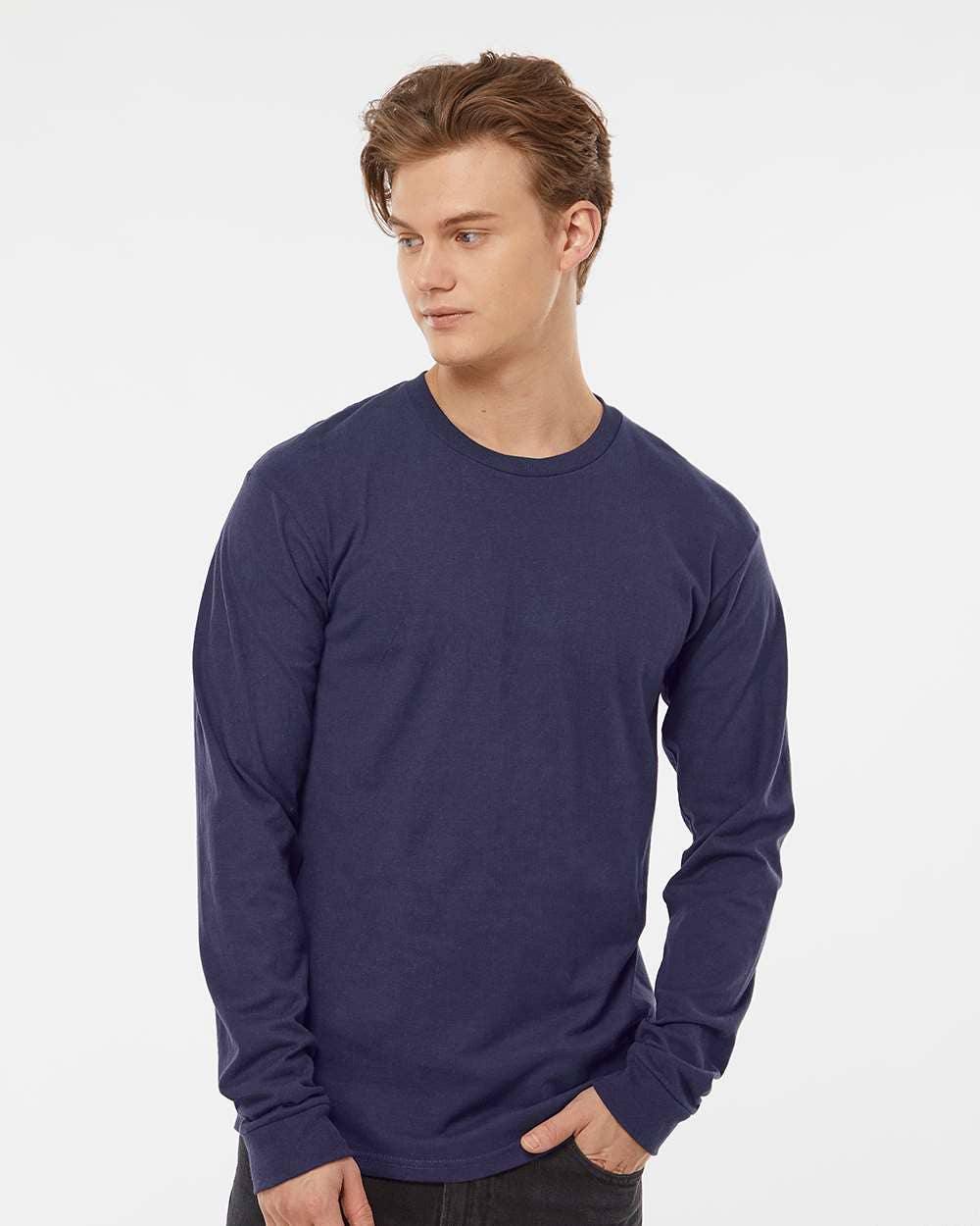 Long Sleeve Top | Heavyweight Cotton Jersey Tee