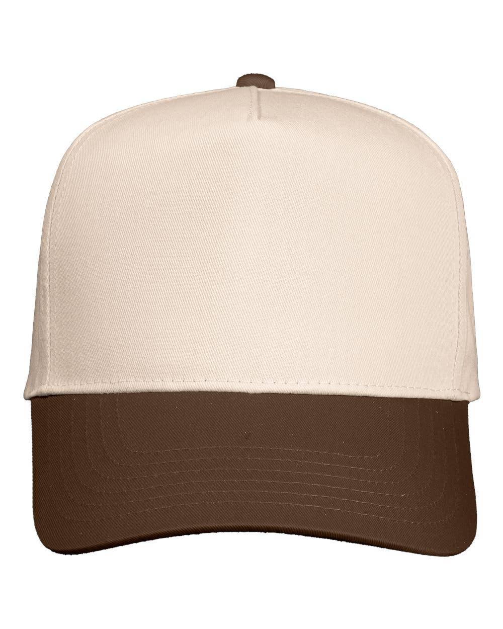 Valucap Adjustable Five-Panel Cap Clean & Comfortable Style