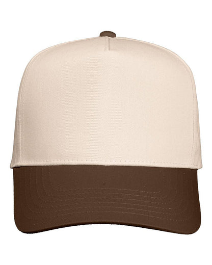 Valucap Adjustable Five-Panel Cap Clean & Comfortable Style