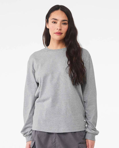 BELLA + CANVAS Heavyweight Long Sleeve Tee Relaxed Fit