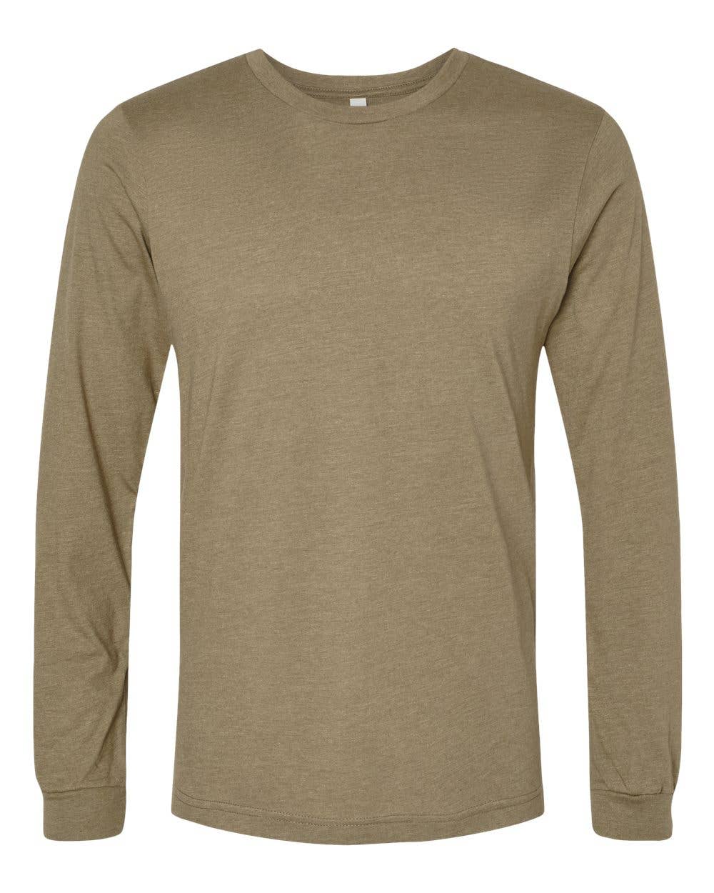 Bella Canvas Unisex Fit Heather LS Tee | Everyday Comfort