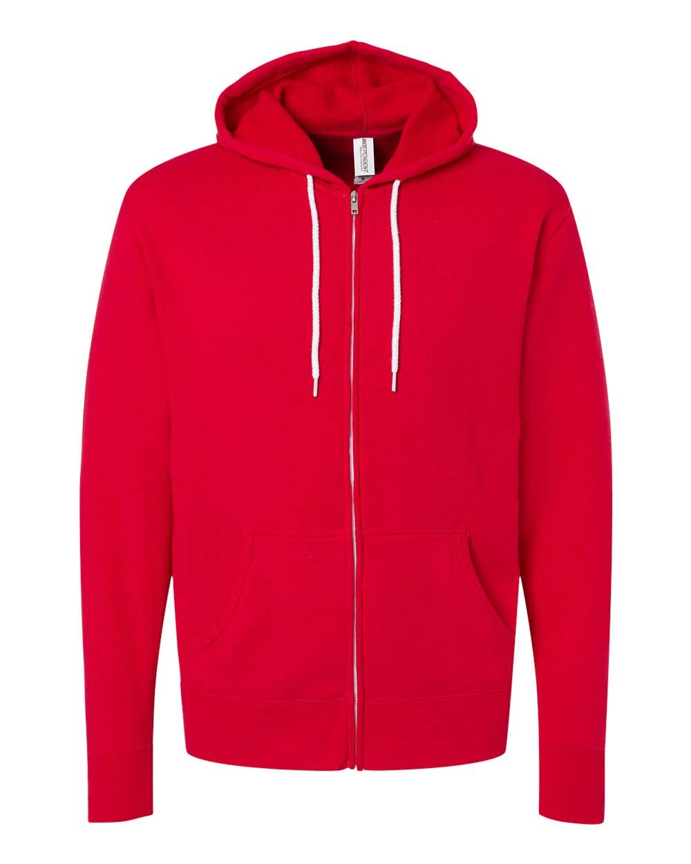 Unisex Lightweight Full-Zip Hoodie – Slim Fit Sweatshirt