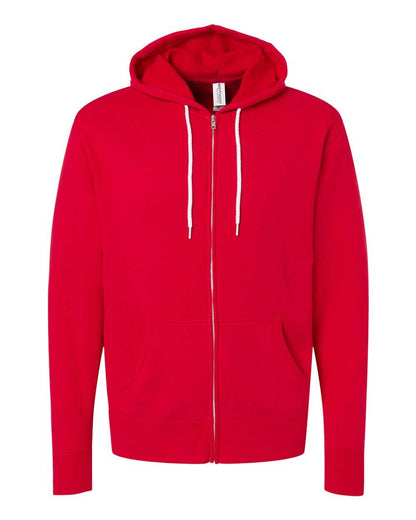 Unisex Lightweight Full-Zip Hoodie – Slim Fit Sweatshirt