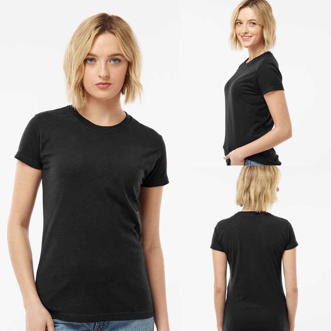 Women’s Slim Fit Fine Jersey T-Shirt | Soft Ring-Spun Tee