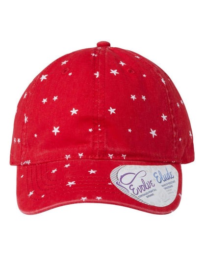 Women’s Vintage-Style Washed Print Baseball Cap | Adjustable