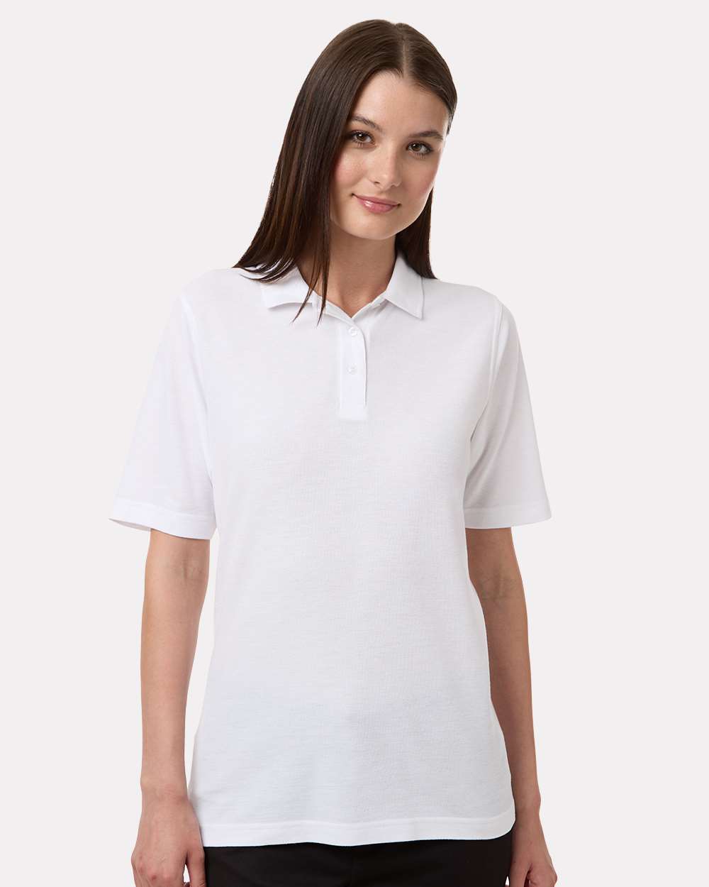 Women’s Classic Fit Pique Polo – Soft Cotton Blend