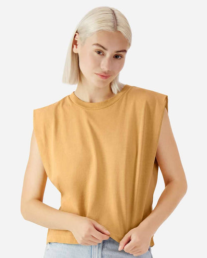American Apparel | Women’s Heavyweight Muscle Tee | Boxy Fit