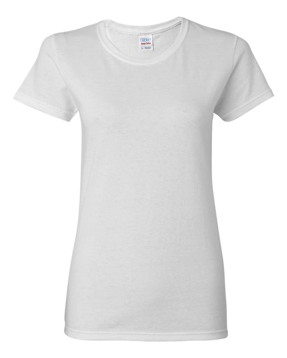 Women’s Heavy Cotton Tee | Gildan 5000L Soft Feel