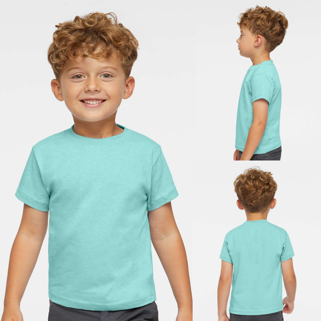 Rabbit Skins Kids Short Sleeve Cotton Jersey T-Shirt
