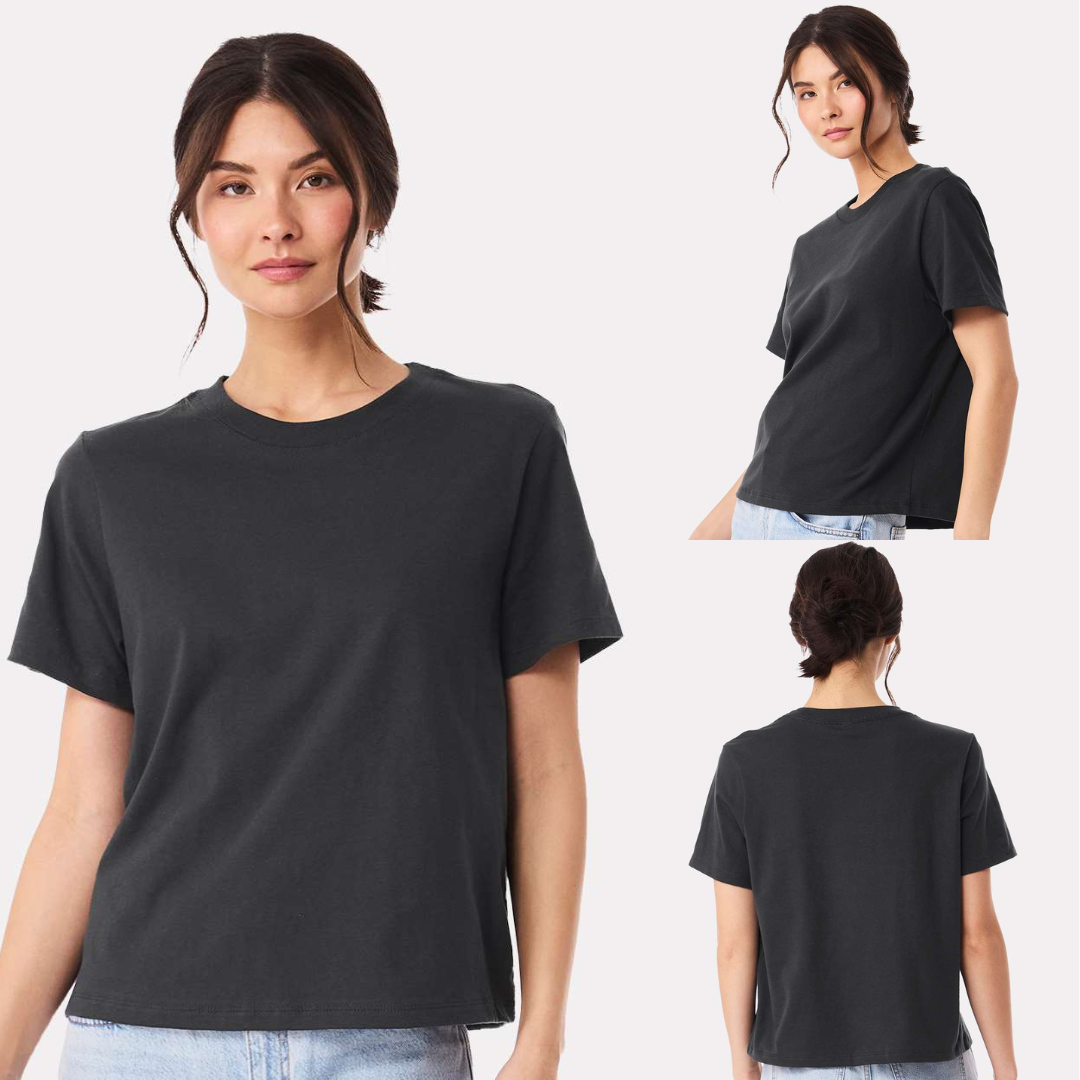 BELLA + CANVAS Women’s Heavyweight Cotton Tee | Relaxed Boxy