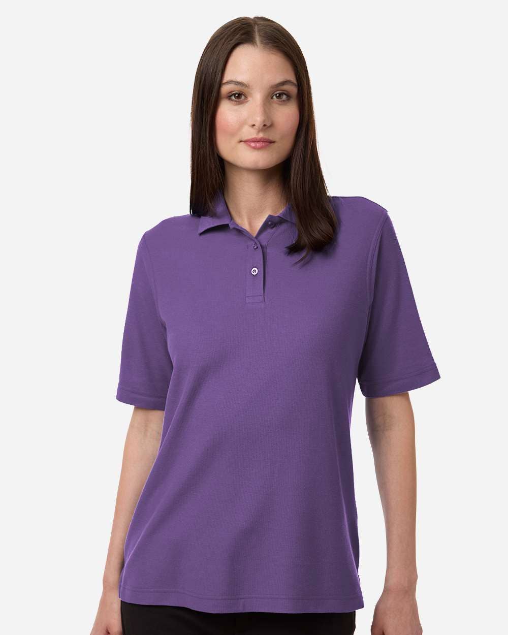 Women’s Classic Fit Pique Polo – Soft Cotton Blend
