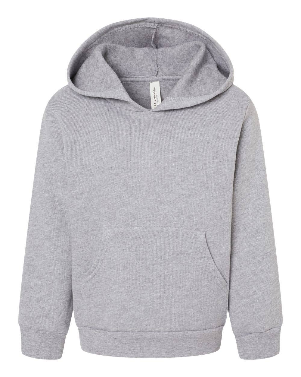 BELLA + CANVAS Toddler Sponge Fleece Hoodie Sweatshirt