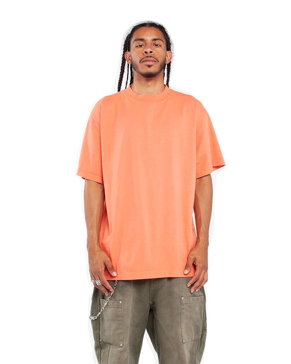 Premium Pigment-Dyed T-Shirt – Heavy Cotton Oversized Fit