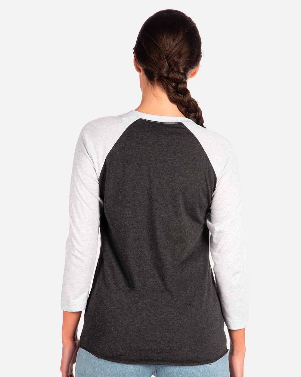Next Level Unisex Everyday Unisex 3/4 Sleeve Raglan Tee