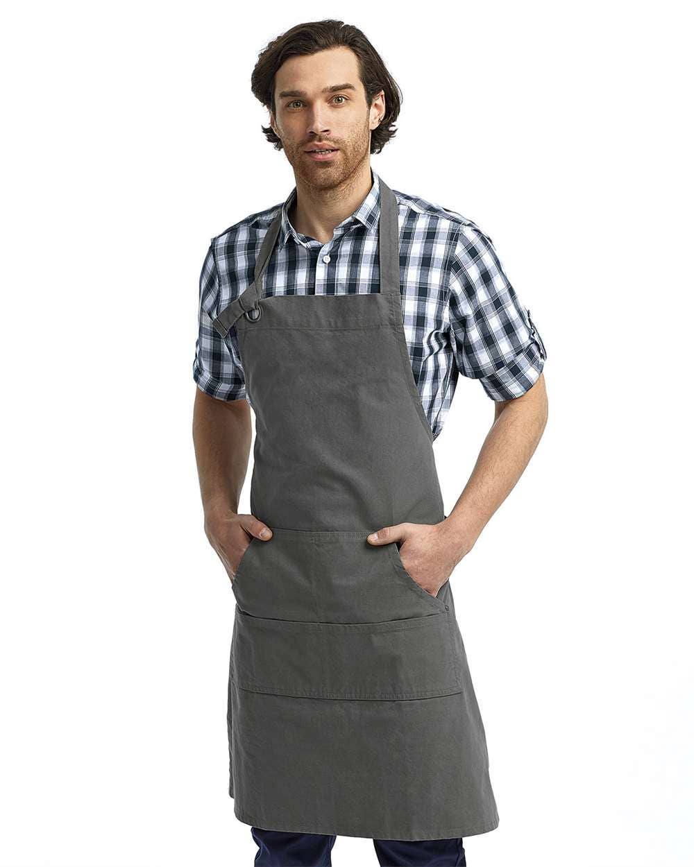 Artisan Heavy Cotton Apron – Adjustable Neck and Multi-Pocke