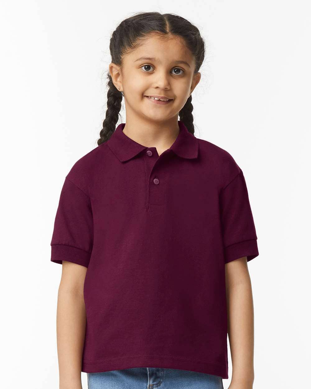 Kids Moisture Wicking Polo for Sports, Schools & Uniforms