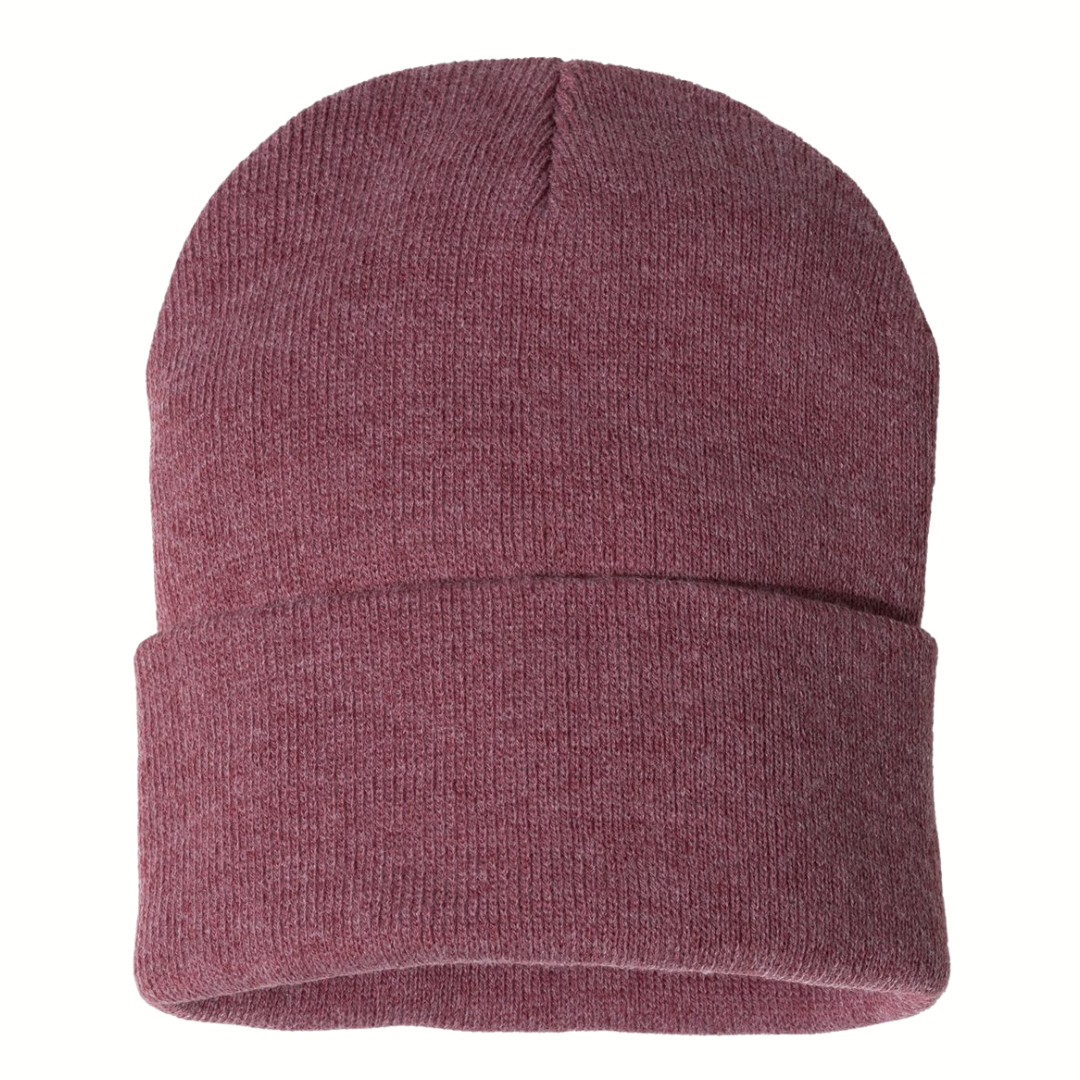 Premium 12” Cuffed Knit Beanie – Warm, Soft & Unisex Winter