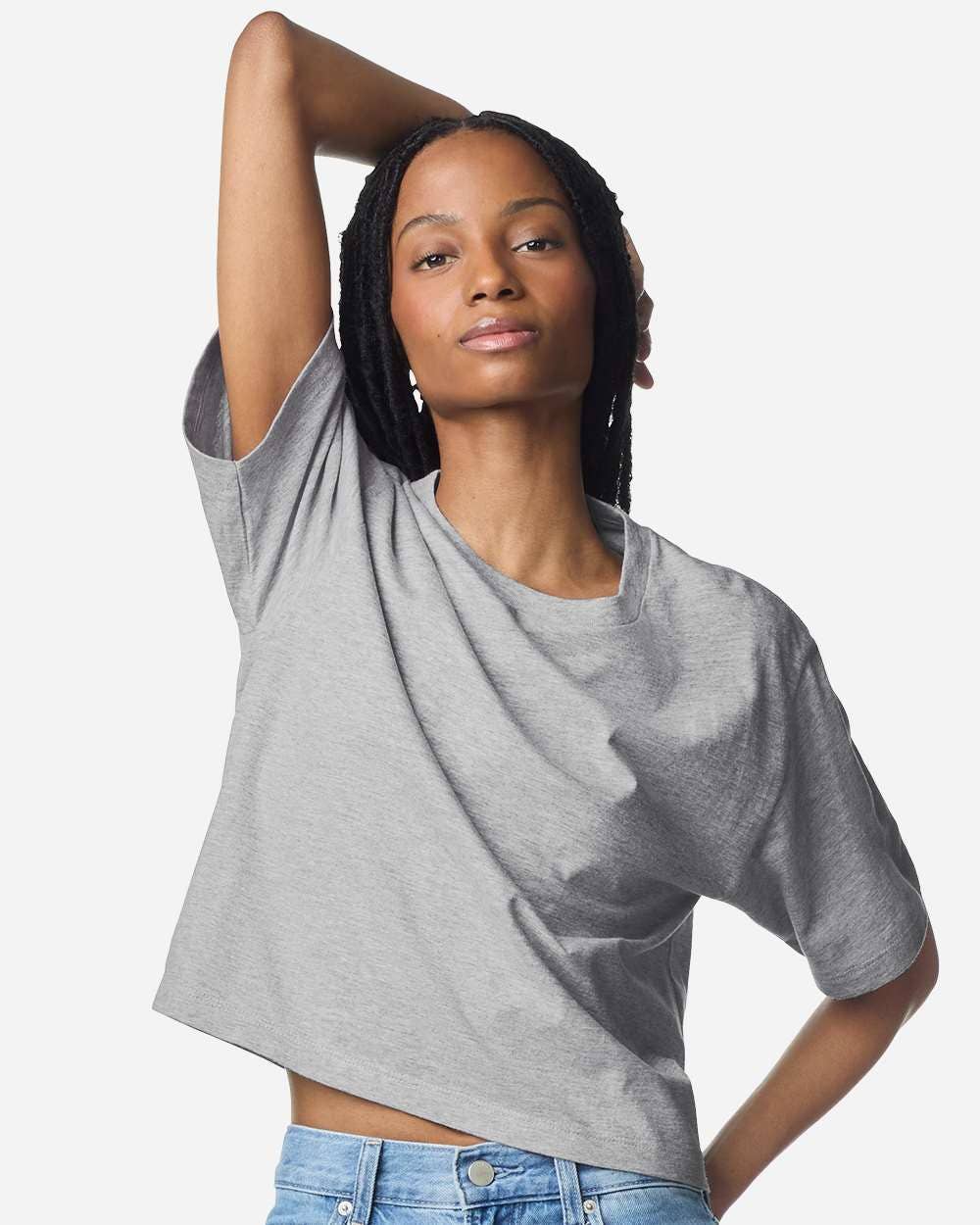 Women’s Boxy Cotton Tee | Everyday Relaxed Style