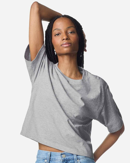 Women’s Boxy Cotton Tee | Everyday Relaxed Style