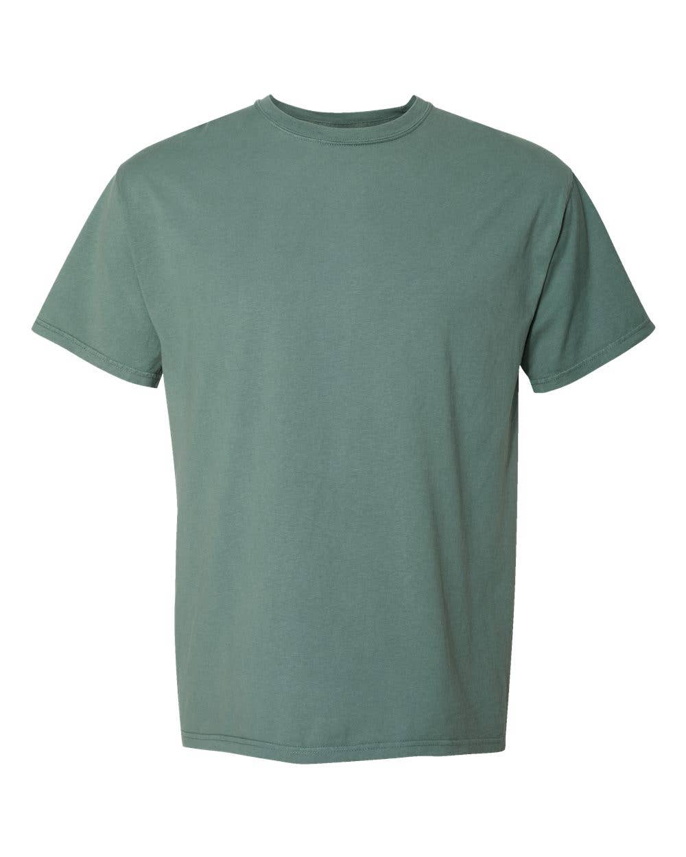 Hanes Comfort Wash Men’s Tee 100% Cotton | Dyed Vintage Feel