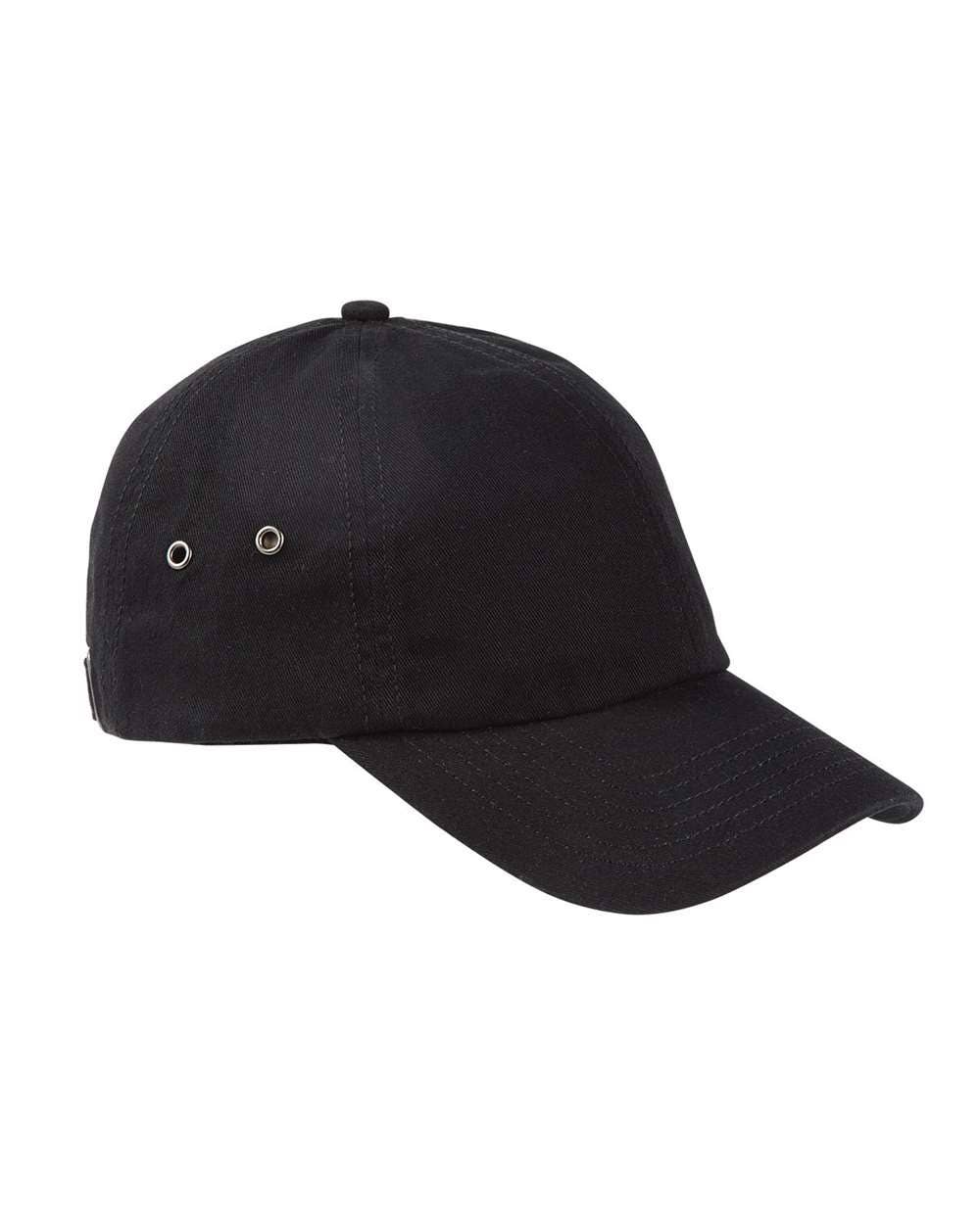 Washed Cotton Baseball Cap Unstructured Low Profile Hat