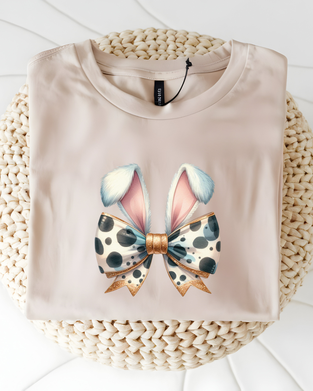 Bow Easter T-Shirt 🐰🌸