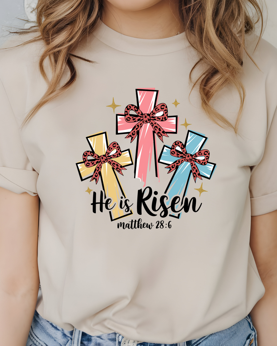 ✝️ He Is Risen T-Shirt