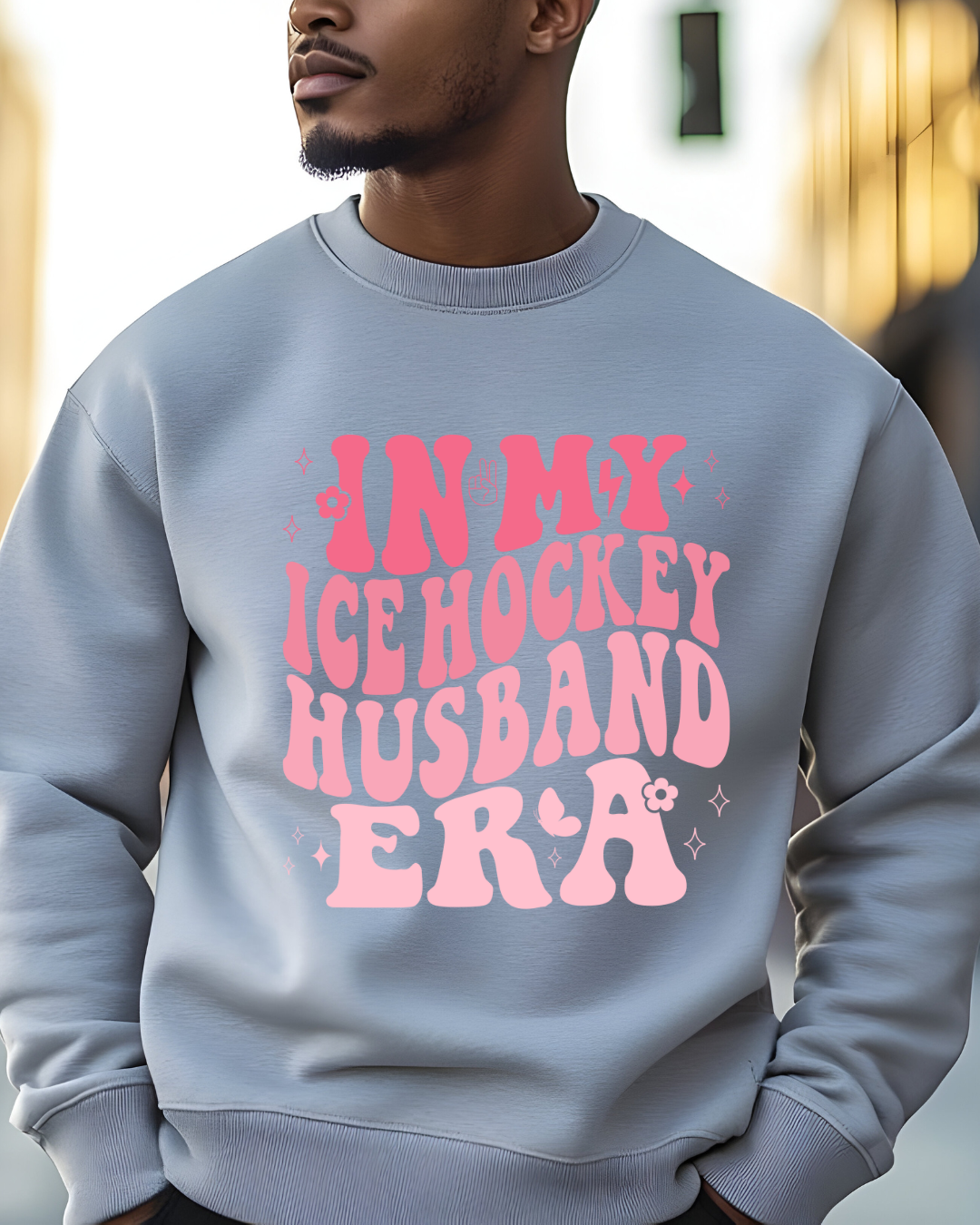🏒 Hockey Couple Sweatshirt