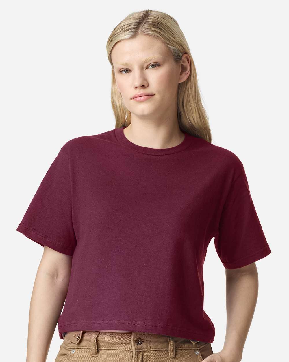 Women’s Boxy Cotton Tee | Everyday Relaxed Style