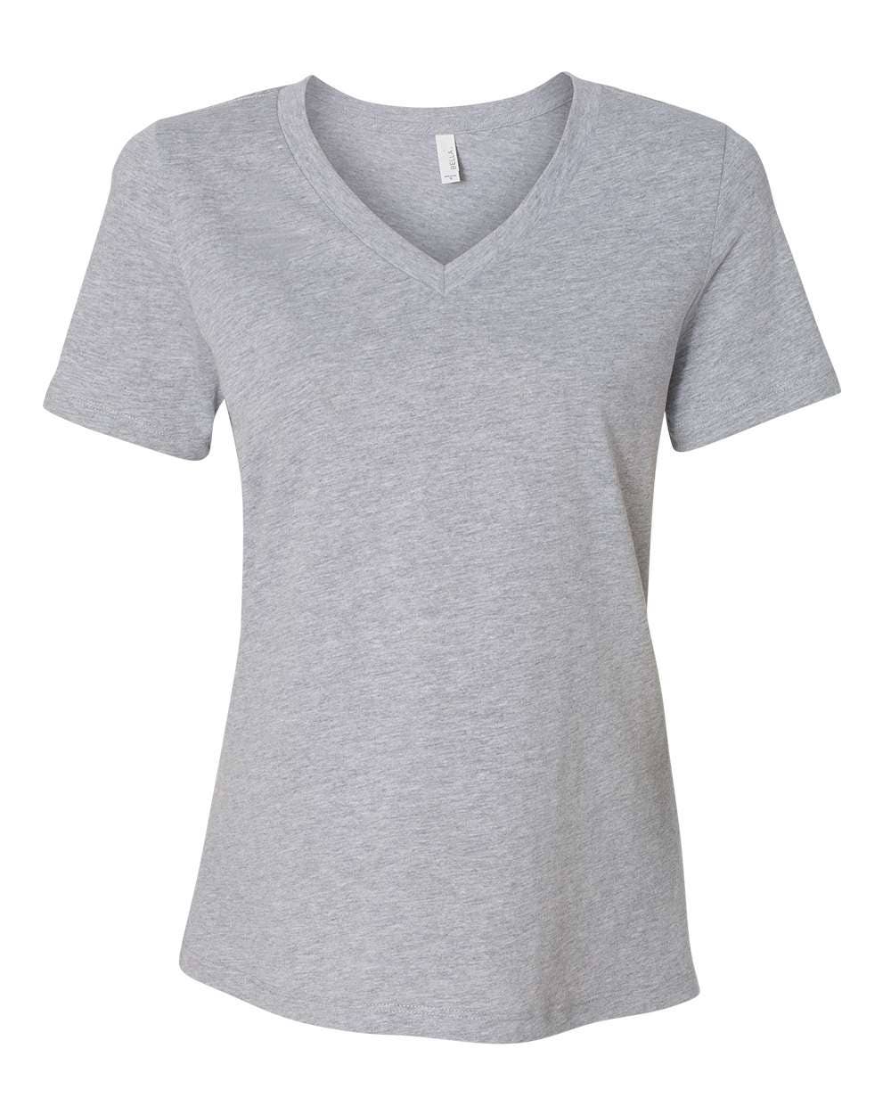 Bella+Canvas Women’s Heather CVC V-Neck Tee