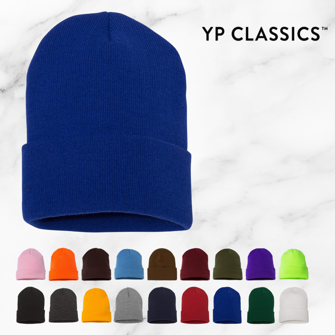 YP Classics Cuffed Beanie – Soft Acrylic Knit Hat