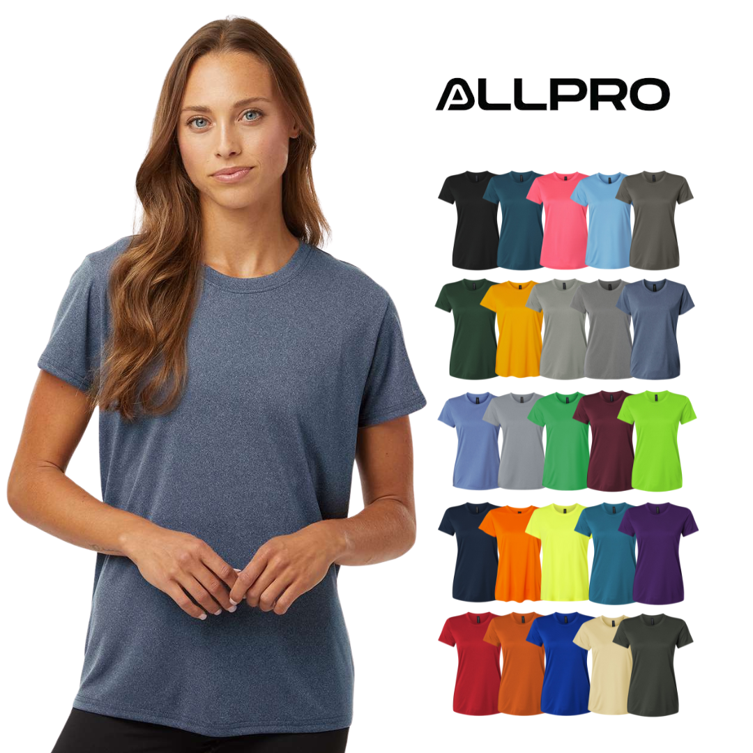 Women’s Performance Tee | Moisture-Wick | Workout Essential