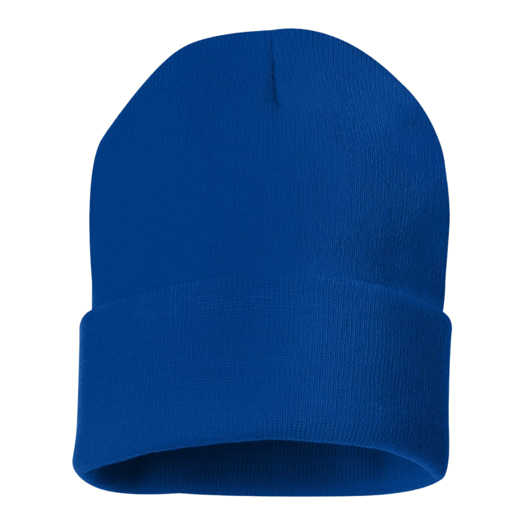 Premium 12” Cuffed Knit Beanie – Warm, Soft & Unisex Winter