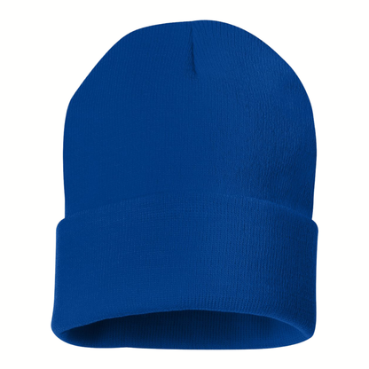 Solid Cuffed Beanie | Knit Winter Hat