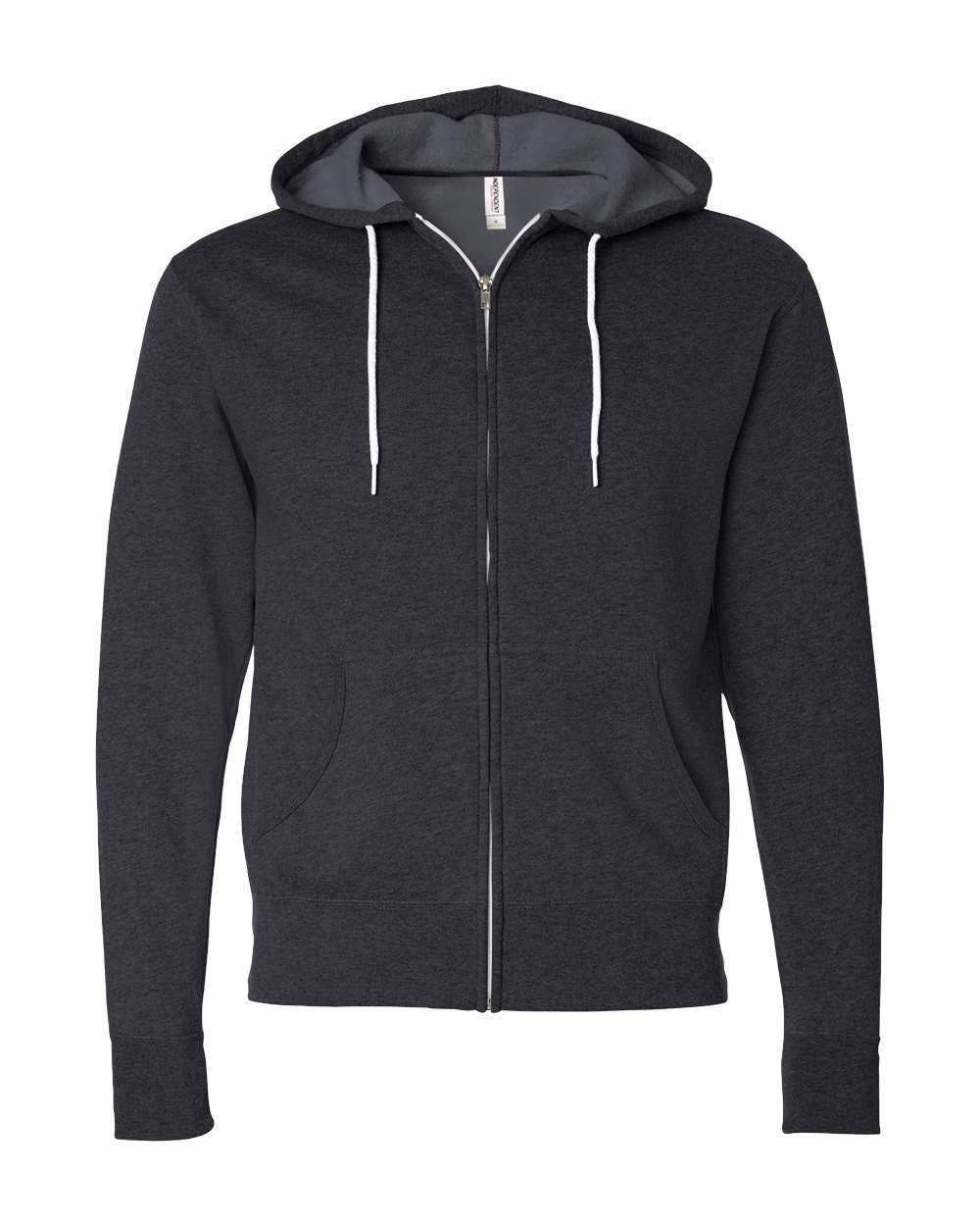 Unisex Lightweight Full-Zip Hoodie – Slim Fit Sweatshirt