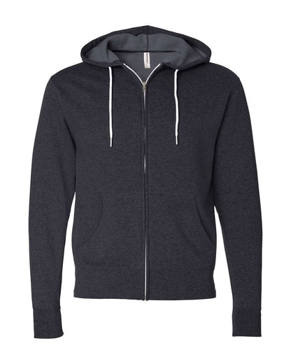 Unisex Lightweight Full-Zip Hoodie – Slim Fit Sweatshirt
