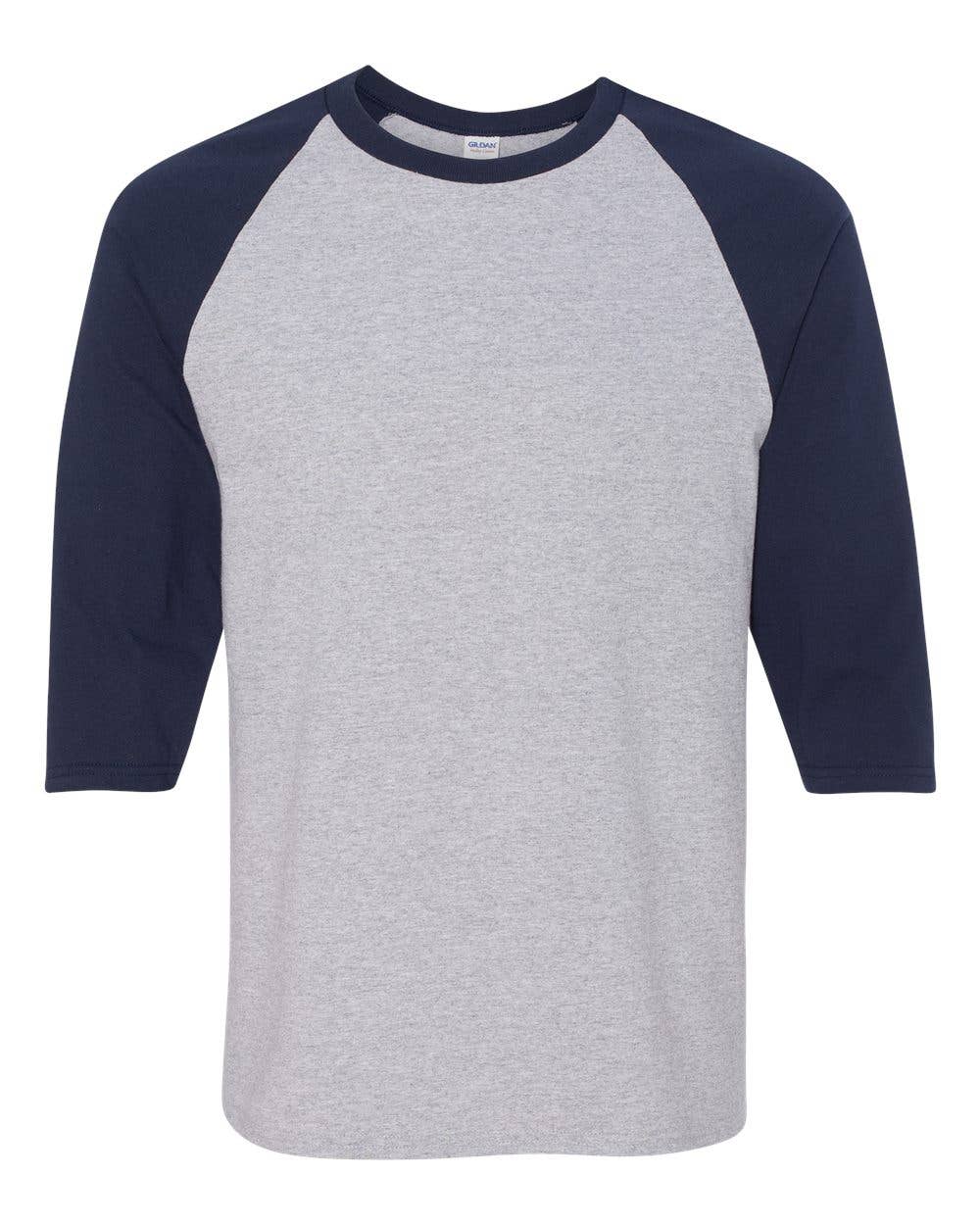 Unisex 3/4 Sleeve Raglan T-Shirt – Heavy Cotton Classic Fit