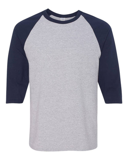 Unisex 3/4 Sleeve Raglan T-Shirt – Heavy Cotton Classic Fit