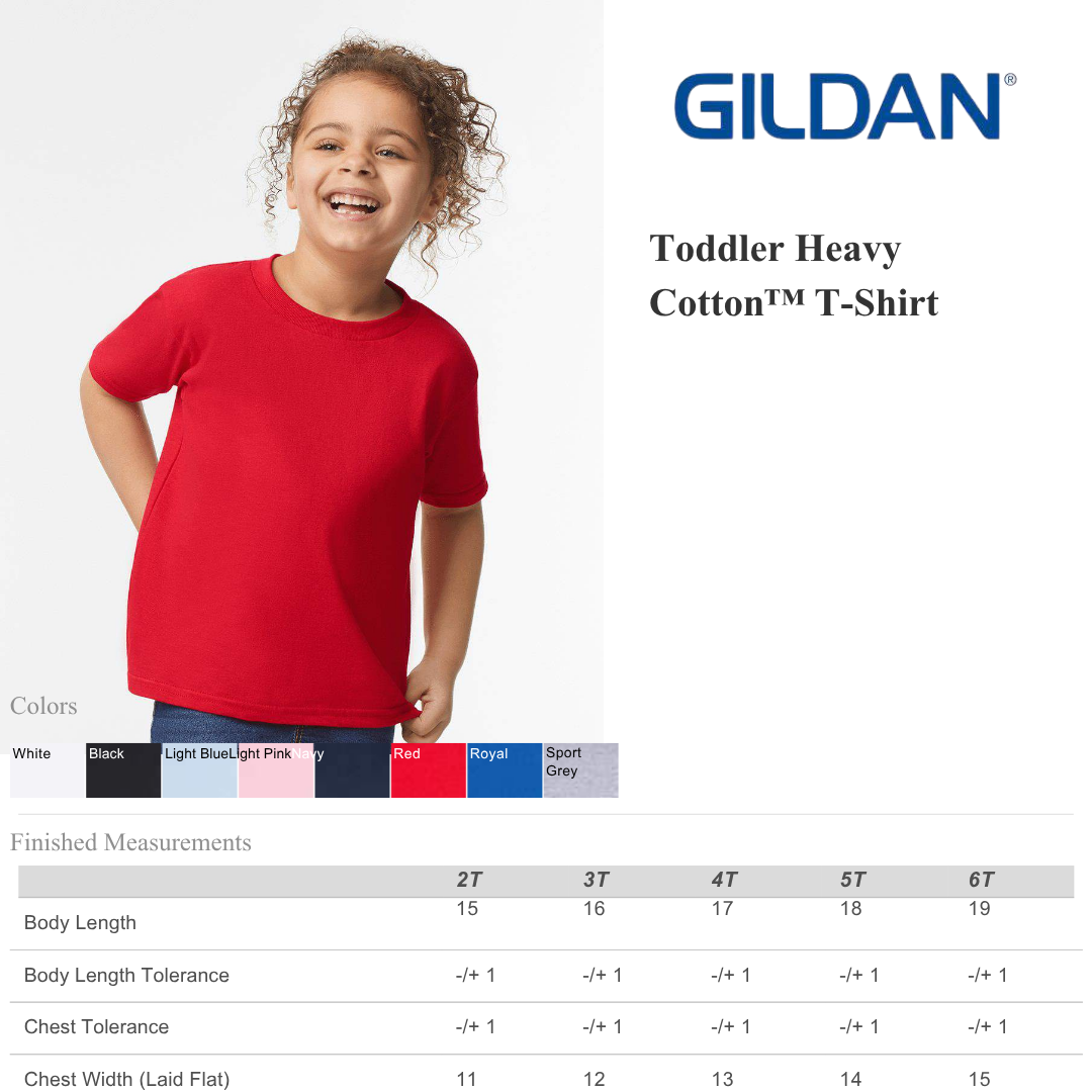 Kids Everyday Heavy Cotton Tee | Soft Everyday Essential
