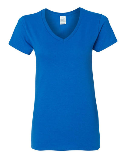 Gildan 5V00L Women’s Heavy Cotton Semi-Fitted V-Neck T-Shirt