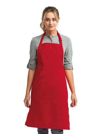 Recycled Cotton Blend Apron for Custom Logos & Uniforms