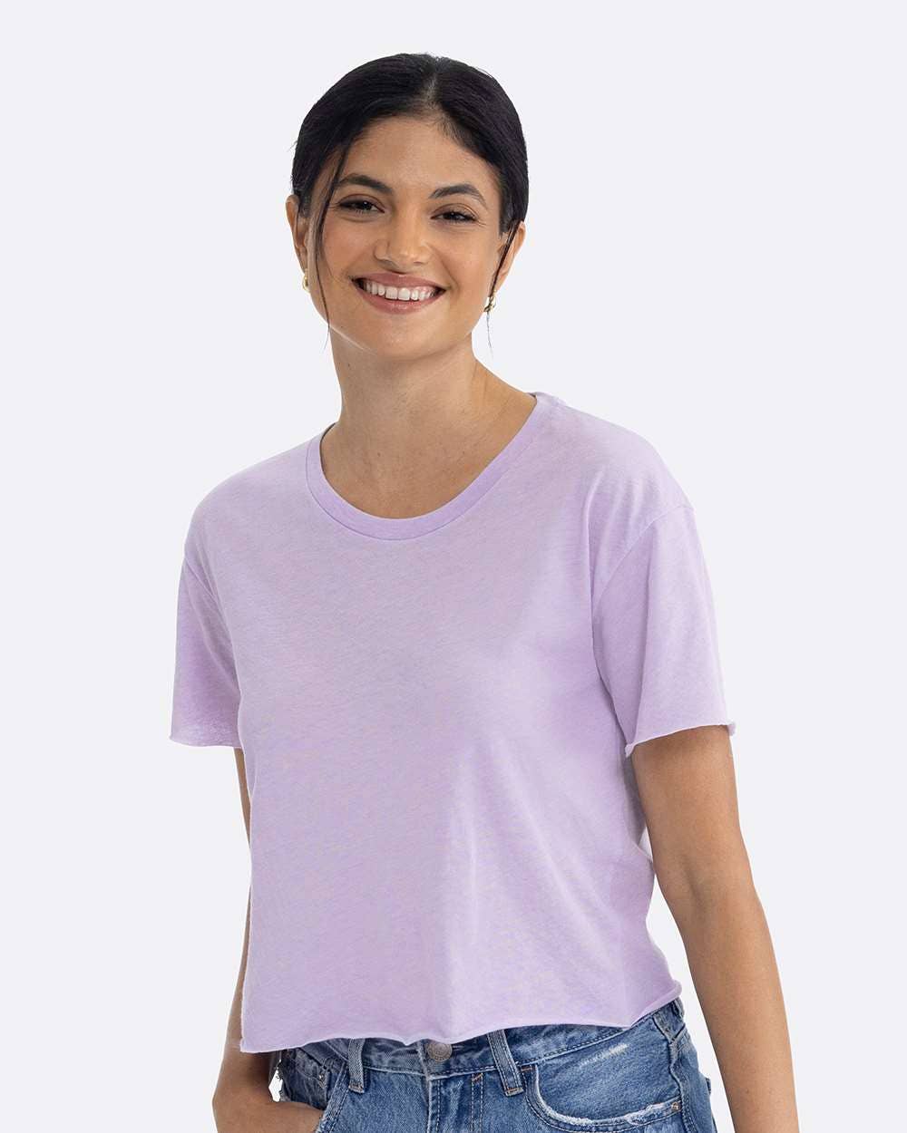 Women’s Festival Crop Top – Relaxed Fit Lightweight Crop Tee