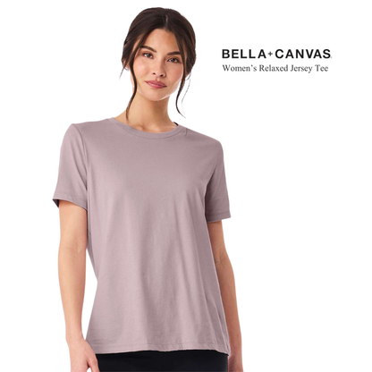 BELLA + CANVAS Women’s Relaxed Tee – Lightweight Comfort Fit